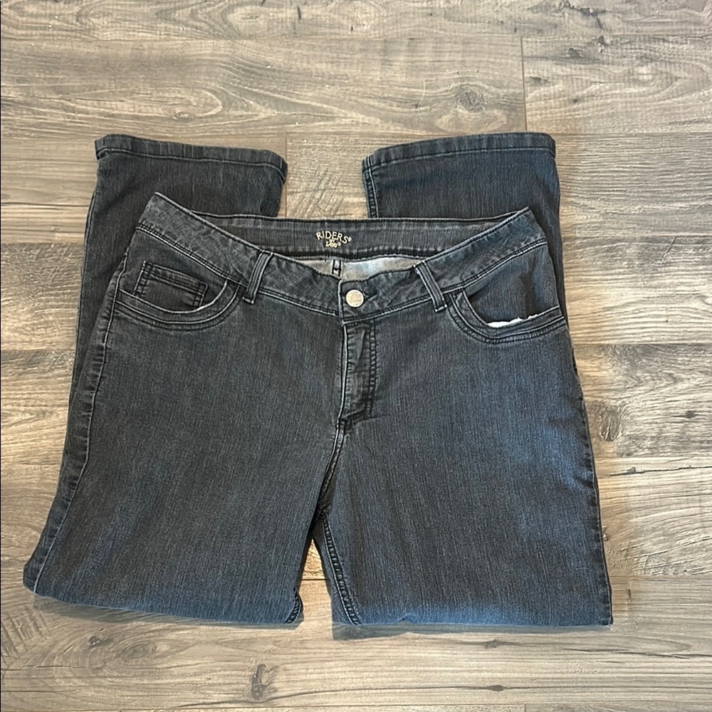 Riders by Lee Black Straight Leg Jeans
